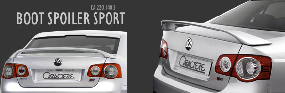 Spoiler portbagaj Sport Volkswagen JETTA GTI Style